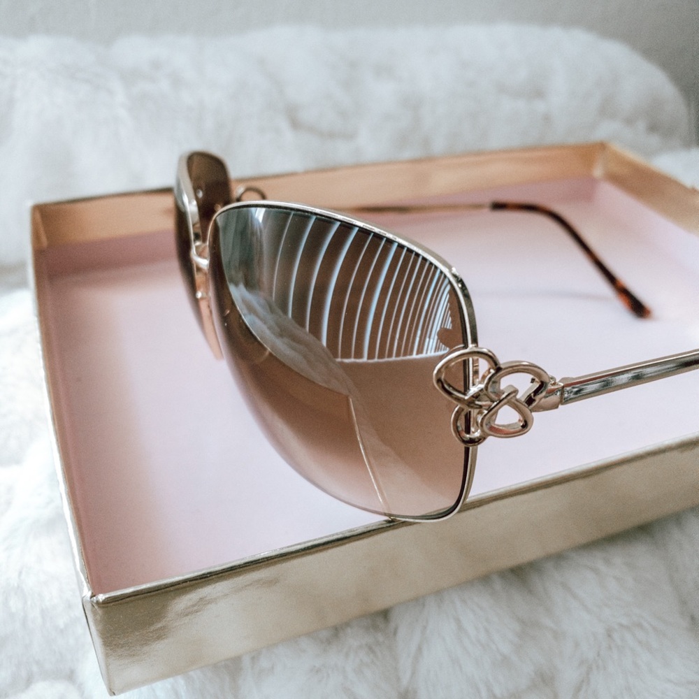 Jessica Simpson Aviator Sunglasses